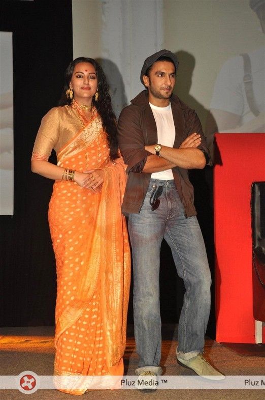 Ranveer and Sonakshi at launch of movie 'Lootera' - Pictures | Picture 127090